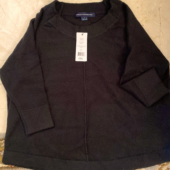 NWT French Connection Autumn Flossy Round Neck Sweater - Picture 1 of 5